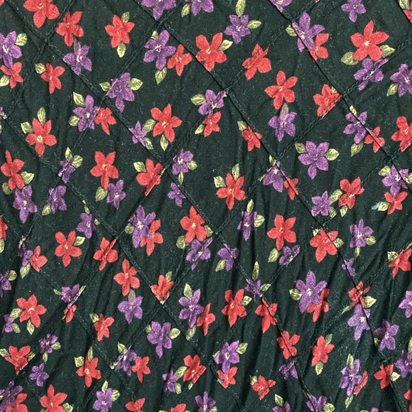 Vintage Betsy’s Things floral midi dress size M - Picture 7 of 7